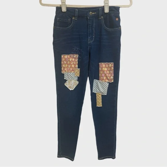 Matilda Jane 435 Patchwork Jeans Size 12 - Picture 4 of 8